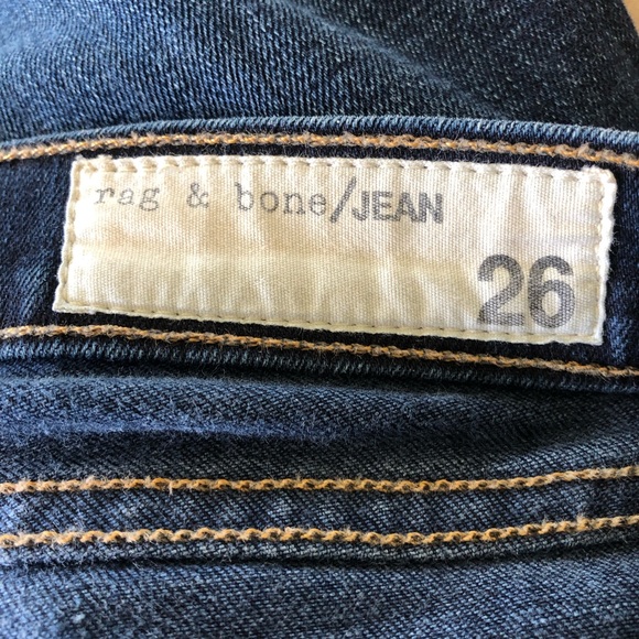 RAG & BONE Anthropologie Women’s 26 Skinny Denim Jeans - Picture 7 of 8